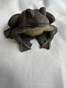 FROG STATUE ORNAMENT RASIN ANIMAL INDOOR & OUTDOOR HOME GARDEN DECOR NO:321 - Picture 1 of 20