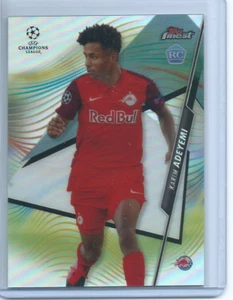 Karim Adeyemi Refractor Rookie RC Topps Finest UEFA 2020/21 - Picture 1 of 2