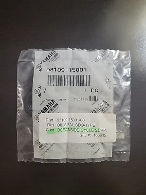 雅马哈 93109-15001 发动机油封 — 第 1/2 张图片