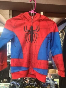 Marvels Spiderman Boys Hoodie Size 7 - Picture 1 of 5