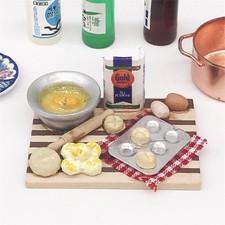 Dollhouse 1:12 Miniature Kitchen Accessories Cooking Dish Furniture Kids Toys