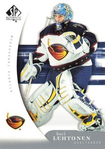 2005 SP Authentic #6 Kari Lehtonen Atlanta Thrashers
