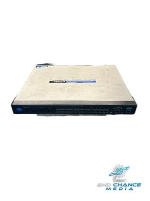 Linksys SRW224P 24-Port 10/100 Managed Switch with Gigabit Uplinks - Image 1 of 2