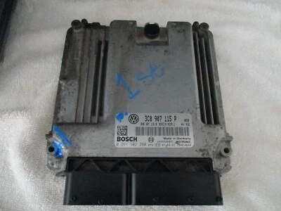 2007 VOLKSWAGEN PASSAT 2.0L ECU ECM БЛОК УПРАВЛЕНИЯ ДВИГАТЕЛЕМ 3C0907115P OEM  - Изображение 1 из 3