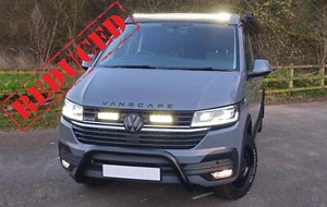 VW Volkswagen Transporter LWB T6.1 DSG Highline 199PS Bi-Turbo 4 berth Campervan - Picture 1 of 24
