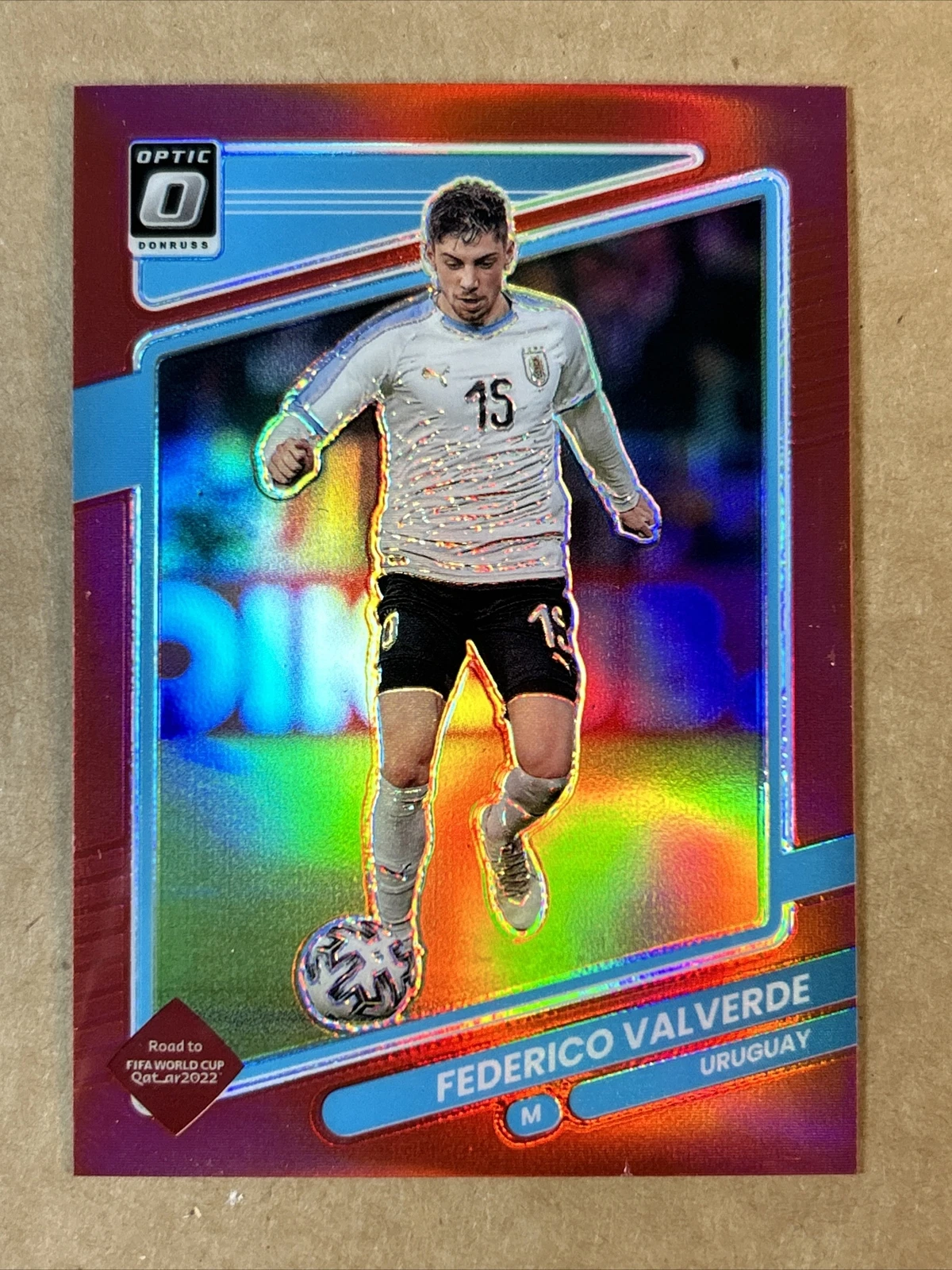 FEDERICO VALVERDE 2021 Donruss Optic RED Prizm /149 *ss
