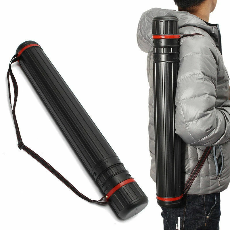 Bow and arrow telescopic quiver set: 1 quiver and 2 EVA sponge sub-arrow racks - Image 1 of 4