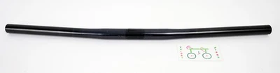Vintage Specialized Alloy Backsweep MTB Bike Flat Handlebar 25.4 x 605mm Black - Image 1 of 4