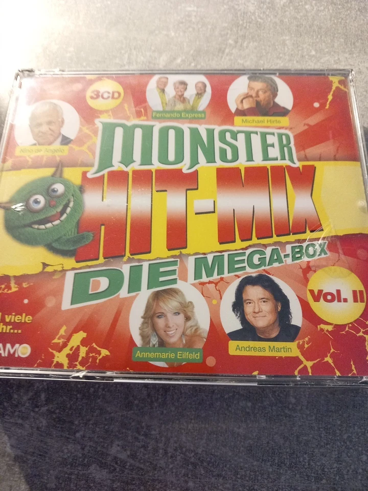 Monster Hit-Mix Vol. 2 Die Mega-Box 3 CDs Ne - Bild 1 von 1