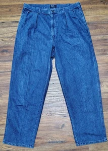 Vintage Polo Ralph Lauren Jeans 100 % Baumwolle blau Größe 36 x 30 Rn #41381 hergestellt in den USA - Bild 1 von 10