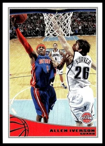 Allen Iverson Topps #72 2009-10 - Imagen 1 de 2
