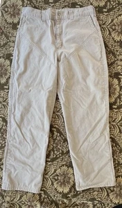 Orvis Hose Herren 34 Khaki Straight Brush Feld Jagd Outdoor - Bild 1 von 9