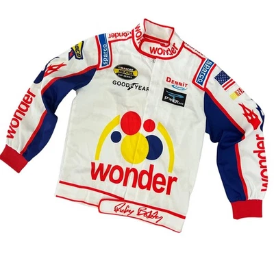 Talladega Nights Wonder Halloween Juegos con disfraces Ricky Bobby Chaqueta de Carreras Talla Grande Foto 1 de 4
