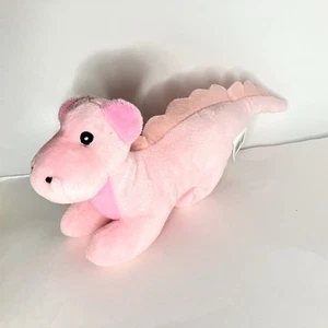 Rosa Dinosaurier Dino Drache Plüschtier Stofftier Spielzeug 10 Zoll - Bild 1 von 6