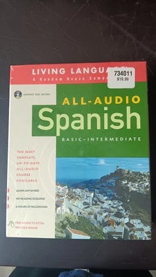 spanish Language learning basic- intermediate CD set - Image 1 of 3