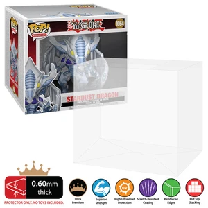 POP STARDUST Pop Protectors for Funko (0.60mm thick, UV & Scratch Resistant) - Picture 1 of 6