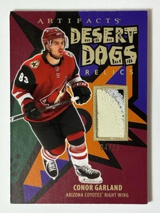 2025-26 UD Artifacts Desert Dogs Relics Conor Garland Premium Patch #04/25 - Bild 1 von 3