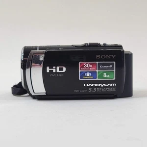 Broken Sony Handycam Compact Camcorder HDR-CX210 Power Issue - Picture 1 of 11