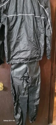 Mens XXL Waterproof  Milwaukee Appearl Biker Jacket & Bib Set. Reflective . - Image 1 of 4