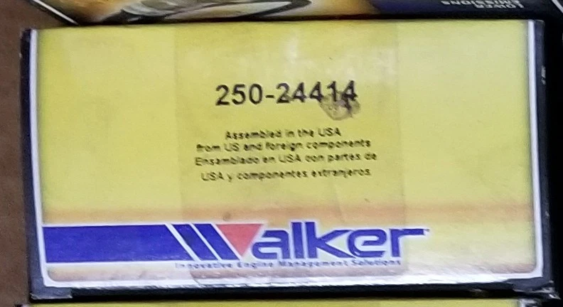 Sensor de oxígeno WALKER genuino parte # 250-24414 - nuevo en caja Foto 1 de 2