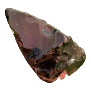Smokey Purple Velvet Obsidian Rough – Old Stock Chatoyant Cutter - Bild 1 von 6