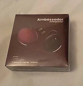 Waverly Labs Ambassador Language Translator. 2 Earpieces, Over 40 Dialects - Picture 1 of 5