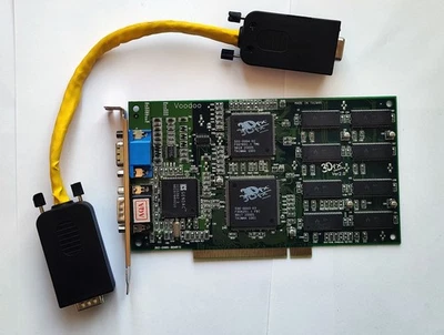 Trust Voodoo Dragon 3Dfx Voodoo 1 4MB PCI 3D Accelerator Card - Test OK! - Image 1 of 4