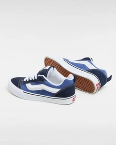 Scarpe Sneakers Unisex Vans Knu Skool Blu Suede streetwear Lifestyle - Imagen 1 de 14