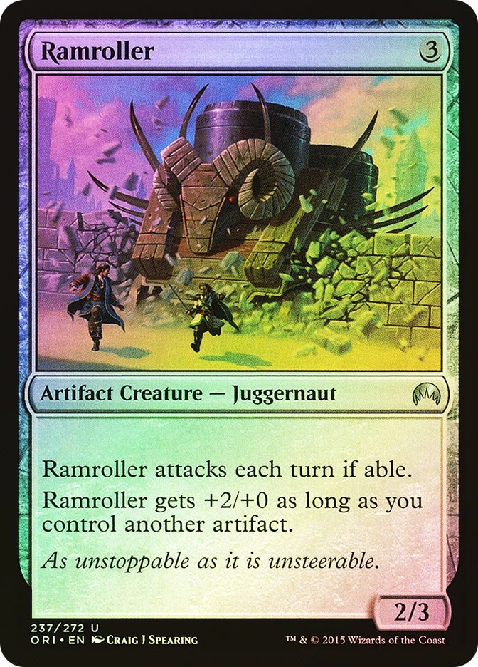 MTG FOIL Ramroller  - Magic Origins #237 - Image 1 of 1