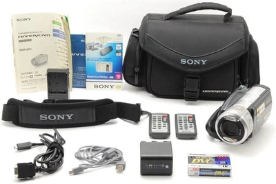 【Near Mint】Sony HDR-SR1 AVCHD HDD Handycam Camcorder 30GB 1080i HD Tested Japan - Image 1 of 4