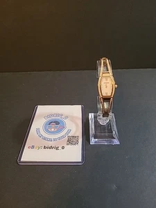 Armitron 751853RG Orologio Donna Abito Tono Oro Cristallo Accento Quadrante MOP NUOVO BATT - Foto 1 di 8