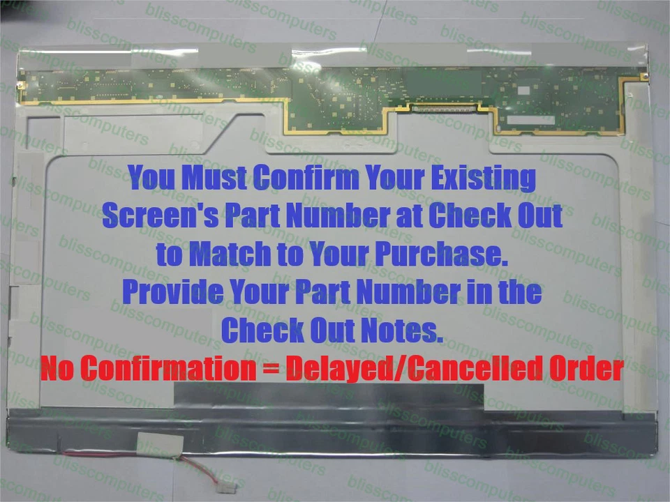 DELL INSPIRON XPS GEN 2 LAPTOP LCD Screen 17" WUXGA CCFL - Image 1 of 4