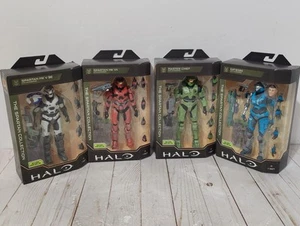 Halo Infinite Spartan Collection Series 1 Complete Set 4 Action Figures New - Picture 1 of 17