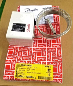 1PC- Danfoss 060L110566 Thermostat, KP6178 3/4 in-Brand New - Picture 1 of 5