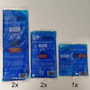 Kalt-/ Warmkompressen - 12 x 20 cm + 12 x 29 cm - 13 x 14 - Gelkompressen - Bild 1 von 1