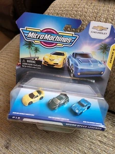 New Micro Machines Series 5 #18 - Micro Speed Legends - Chevrolet Corvette - Bild 1 von 3