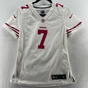 San Francisco 49ers Colin Kaepernick #7 Jersey Womens Sz S Nike NFL White