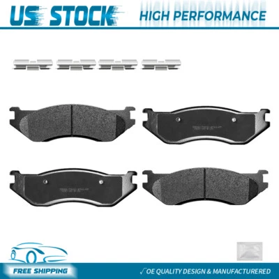 Pastillas de freno delanteras de cerámica para Dodge Durango Ram 1500 Van 1500 2003-2006 Foto 1 de 4