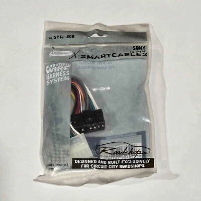 METRA SY16-80B SMARTCABLE ADAPTER SONY 16-PIN RADIO TO UNIVERSAL RADIO HARNESS - Image 1 of 3