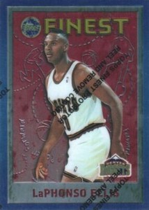 1995-96 Topps Finest LaPhonso Ellis #242 Basketball DNA Games