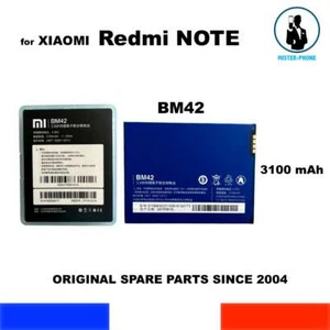 NEW BATTERY OEM BM42 FOR XIAOMI MI REDMI NOTE BATTERIE AKKU ACCU 3100mAh 3,8V - Photo 1 sur 6