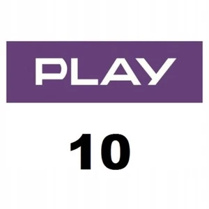 Doładowanie Play 10 zł PLN AUTOMAT 24/7 PL WYSYŁKA W 2 MINUTY - Zdjęcie 1 z 1