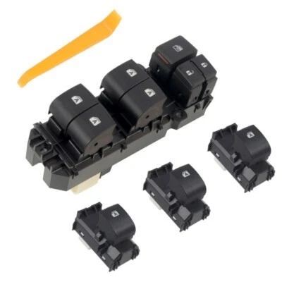 All Auto Up / Down Lighted LED Power Window Switch Blue For Toyota Tacoma 16-23 - Image 1 of 4