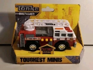 Tonka Toughest Minis Fire Truck with Lights & Sounds NEW - Picture 1 of 3