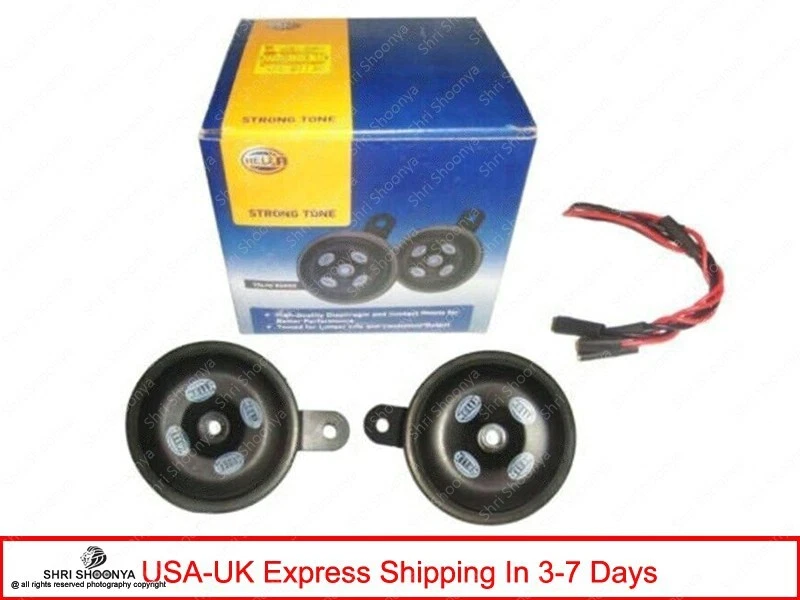 Brand New Genuine Hella S-90 Strong Tone Horn Set 12 Volt - Ece Approved - Image 1 of 1