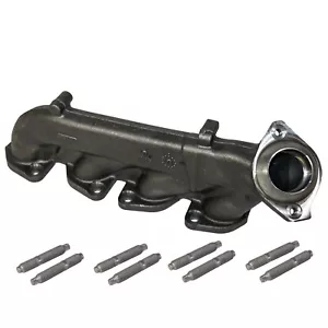 OEM NEW 2011-2014 Ford F-150 5.0L V8-Exhaust Manifold & 8 Studs LH Driver Side - Picture 1 of 6