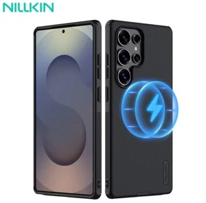 Funda trasera magnética esmerilada a prueba de golpes Nillkin para Samsung S25 Ultra S24 FE S24 + - Imagen 1 de 26