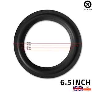 1x 6.5" inch Woofer Speaker Part Light Surrounds Repairs Spare Foam 157MM UK - Picture 1 of 7