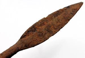 Roman Imperial Iron Socketed Lance/Javelin Head | 100-300 CE | 10.8 CM | 14.7 G - Picture 1 of 12