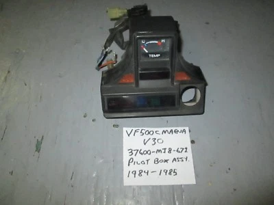 Conjunto de caja piloto Honda VF500C V30 Magna, 37600-MJ8-672, 1984-1985 Foto 1 de 4